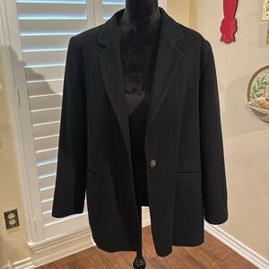 Studio 205madeRussia,14, 70% wool black blazer always classic-wear w everything